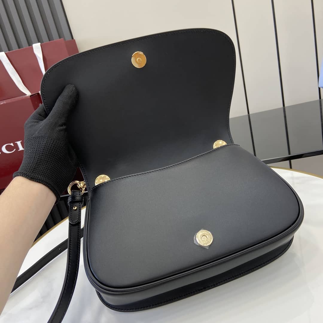 Gucci Blondie Canvas Medium Black Top Handle Bag_6_163026 Gucci Blondie Canvas Medium Black Top Handle Bag