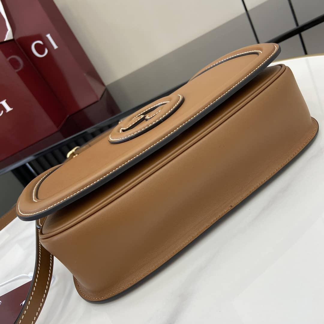Gucci Blondie Leather Medium Brown Top Handle Bag_3_163046 Gucci Blondie Leather Medium Brown Top Handle Bag