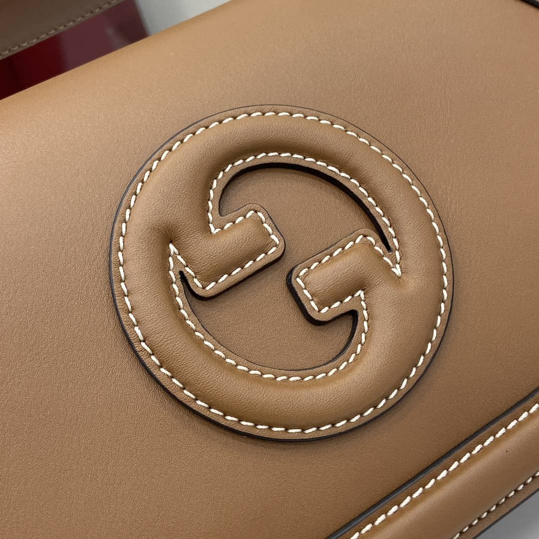 Gucci Blondie Leather Medium Brown Top Handle Bag_5_163046 Gucci Blondie Leather Medium Brown Top Handle Bag