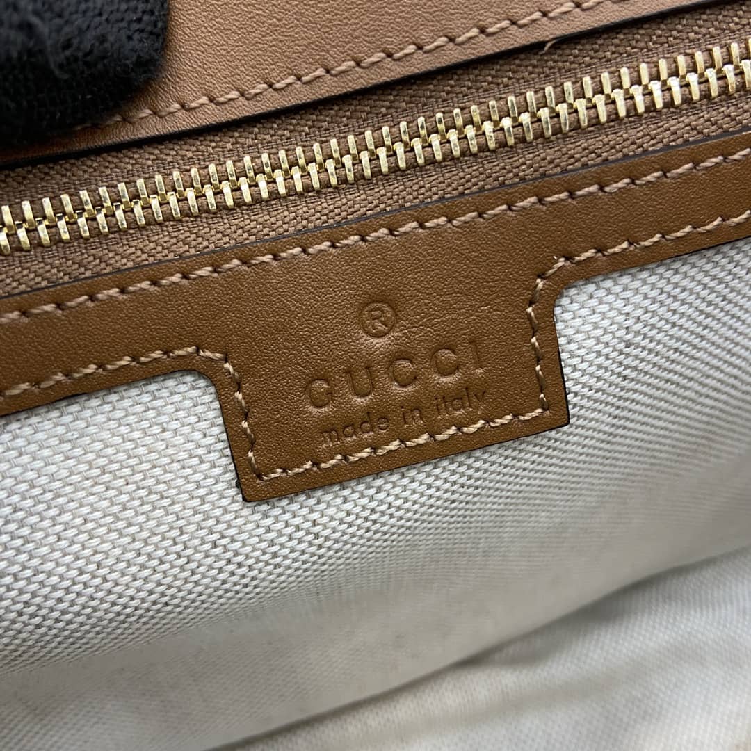Gucci Blondie Leather Medium Brown Top Handle Bag_8_163046 Gucci Blondie Leather Medium Brown Top Handle Bag