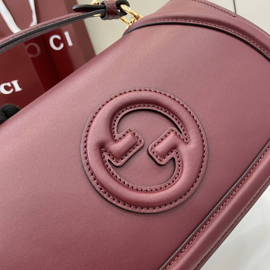 Gucci Blondie Leather Medium Red Top Handle Bag_5_163056 Gucci Blondie Leather Medium Red Top Handle Bag