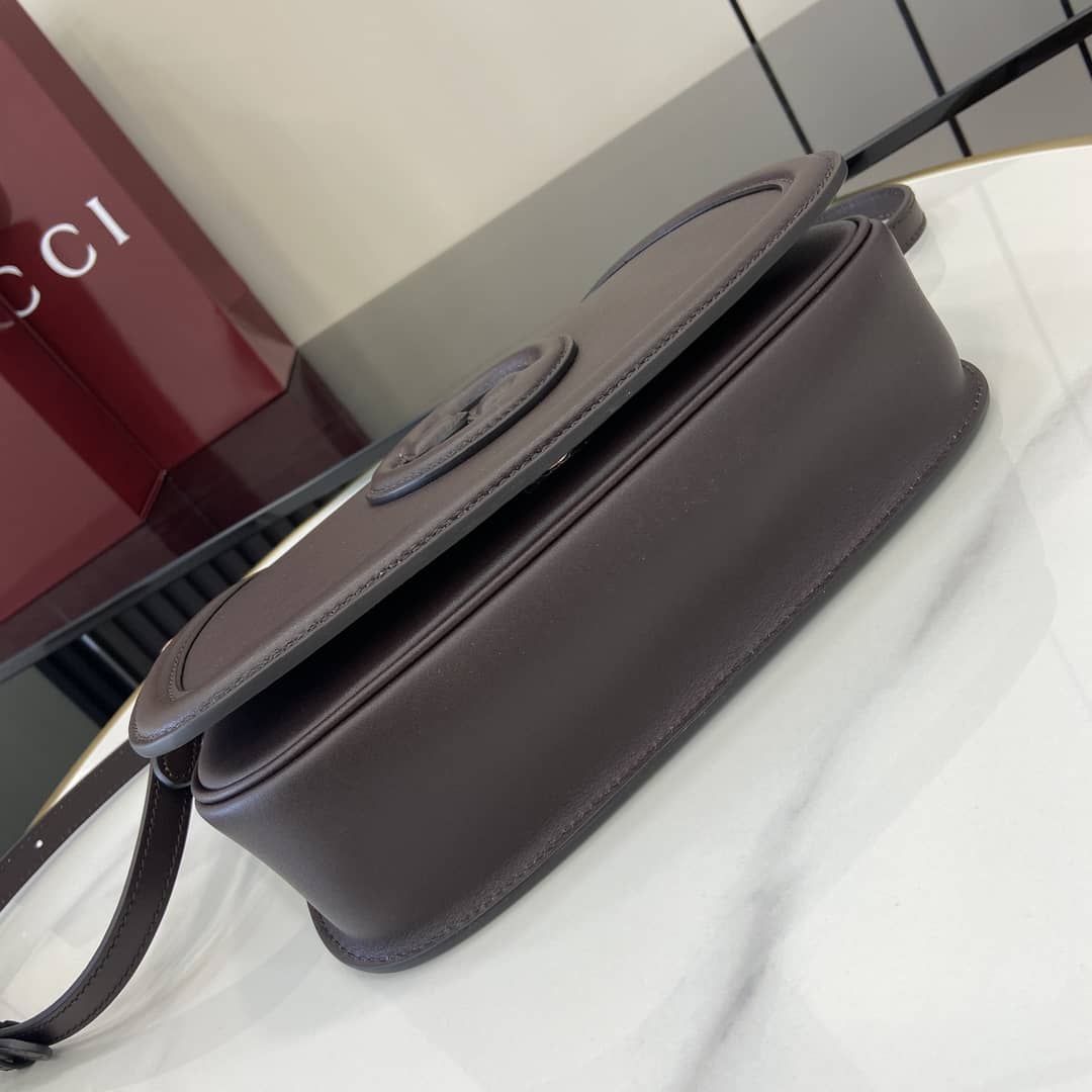 Gucci Blondie Leather Medium Brown Bag 815714_6_163066 Gucci Blondie Leather Medium Brown Bag 815714