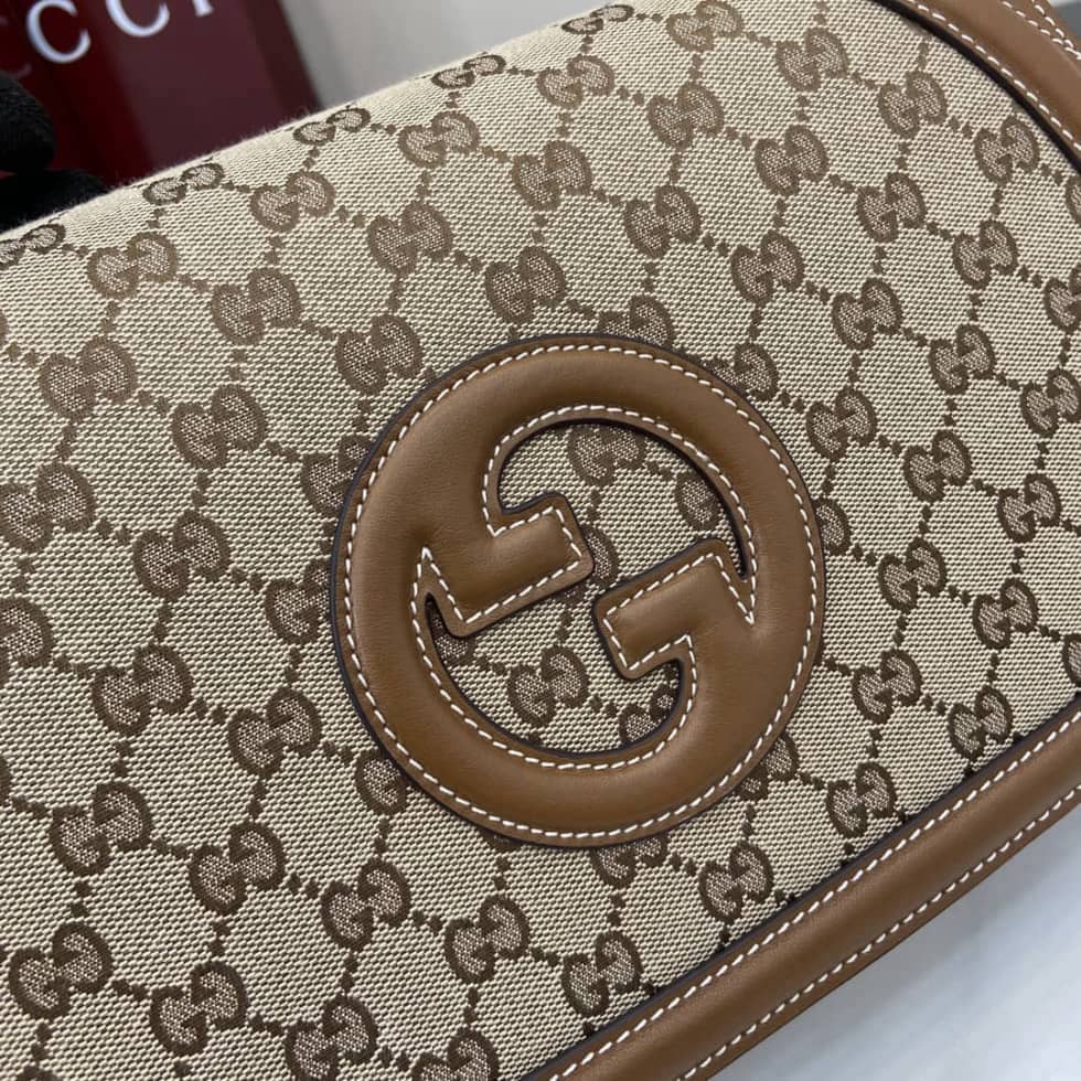 Gucci Blondie GG Large Brown Top Handle Bag_5_163086 Gucci Blondie GG Large Brown Top Handle Bag