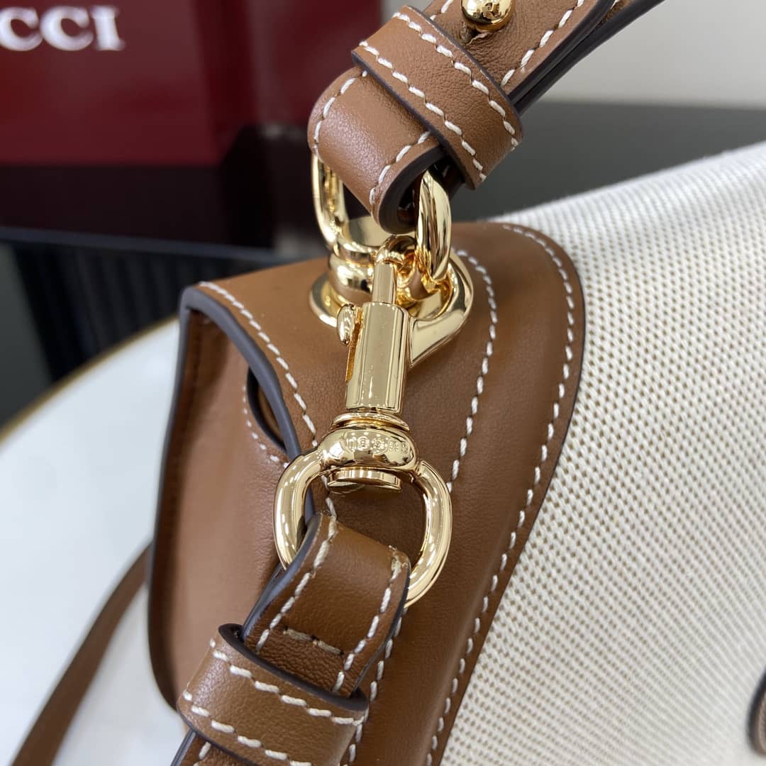Gucci Blondie Canvas Large Brown Handle Bag_4_163096 Gucci Blondie Canvas Large Brown Handle Bag