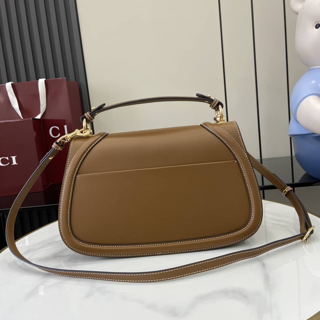 Gucci Blondie Leather Large Brown Handle Bag_1_163126 Gucci Blondie Leather Large Brown Handle Bag