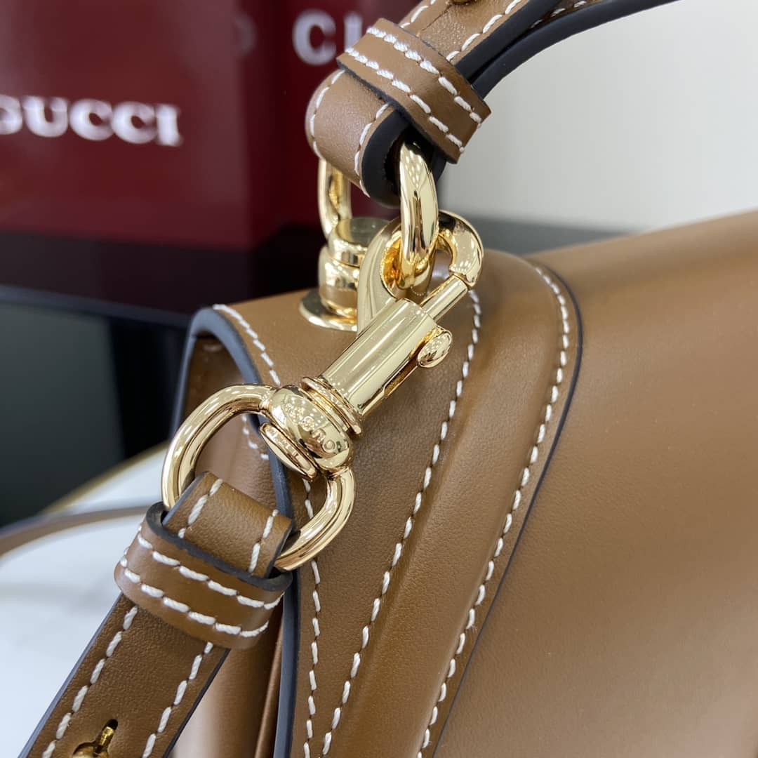 Gucci Blondie Leather Large Brown Handle Bag_4_163126 Gucci Blondie Leather Large Brown Handle Bag