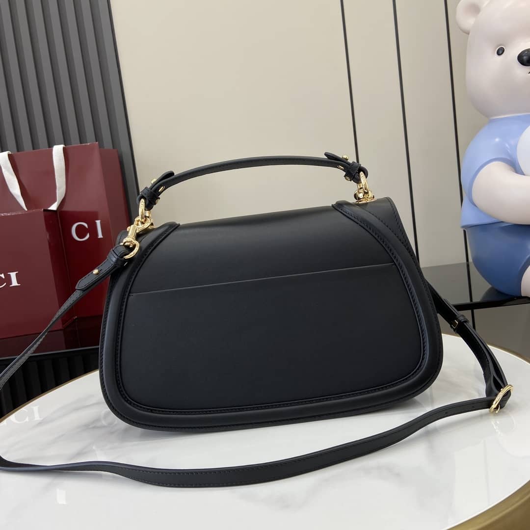 Gucci Blondie Leather Large Black Handle Bag_1_163136 Gucci Blondie Leather Large Black Handle Bag