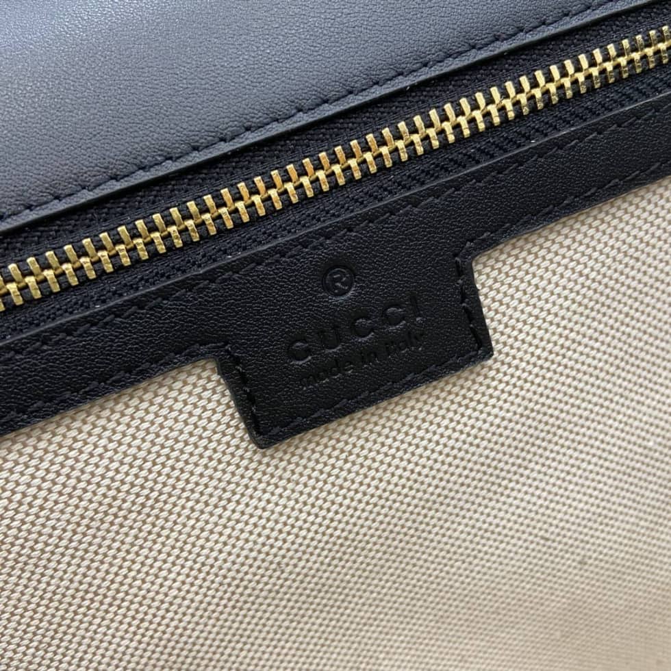 Gucci Blondie Leather Large Black Handle Bag_8_163136 Gucci Blondie Leather Large Black Handle Bag