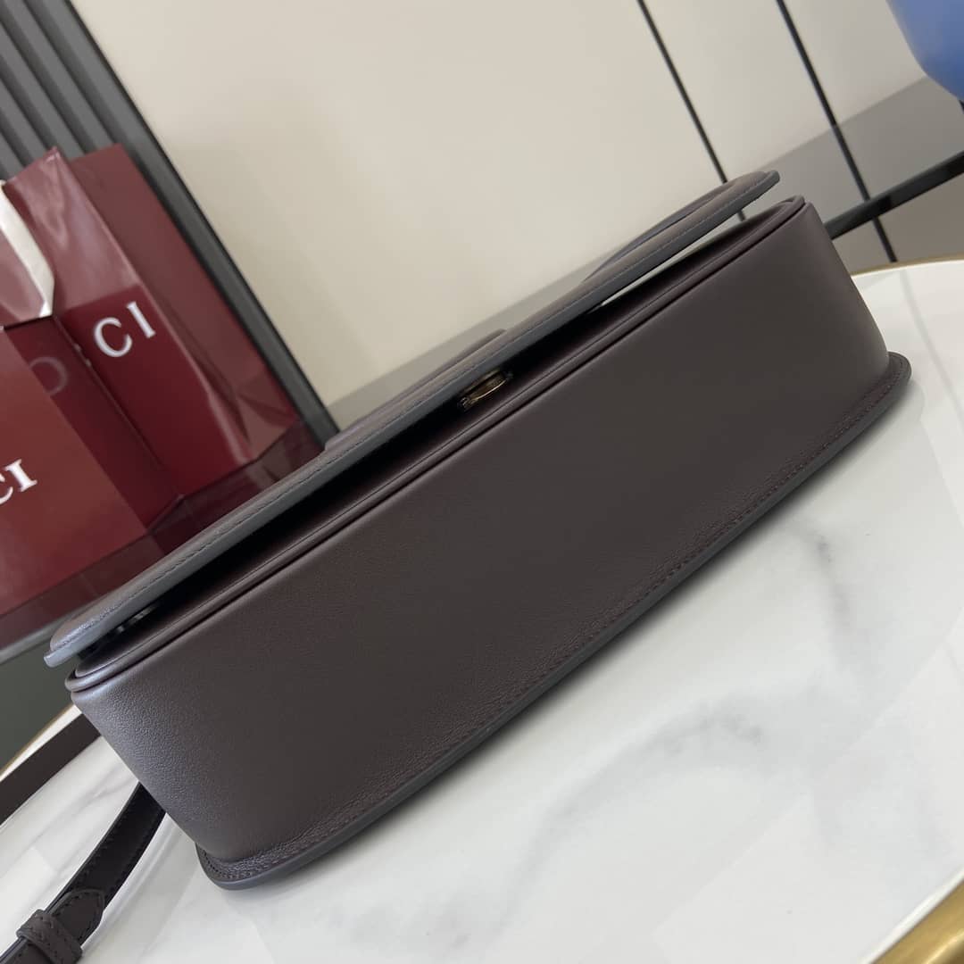 Gucci Blondie Leather Large Dark Brown Bag_3_163146 Gucci Blondie Leather Large Dark Brown Bag