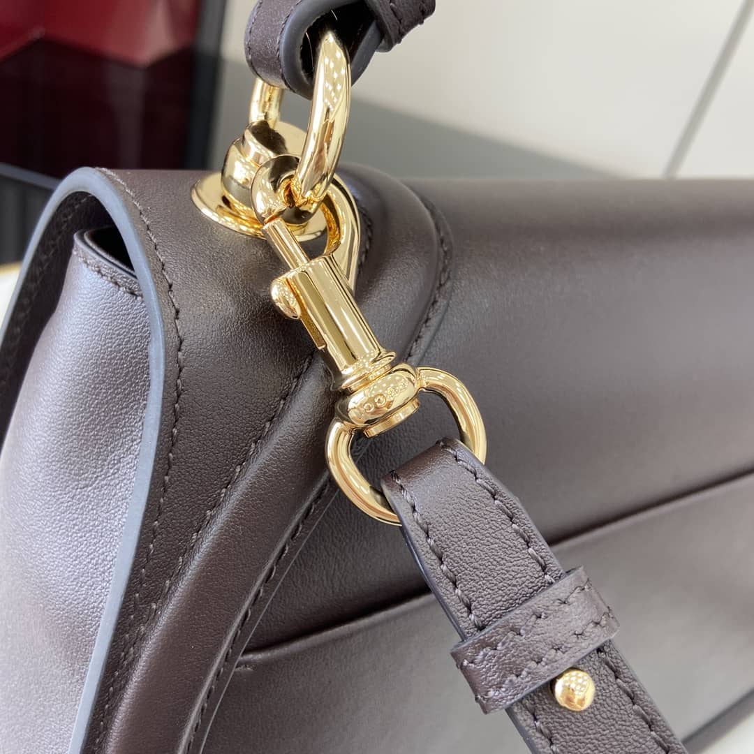 Gucci Blondie Leather Large Dark Brown Bag_4_163146 Gucci Blondie Leather Large Dark Brown Bag