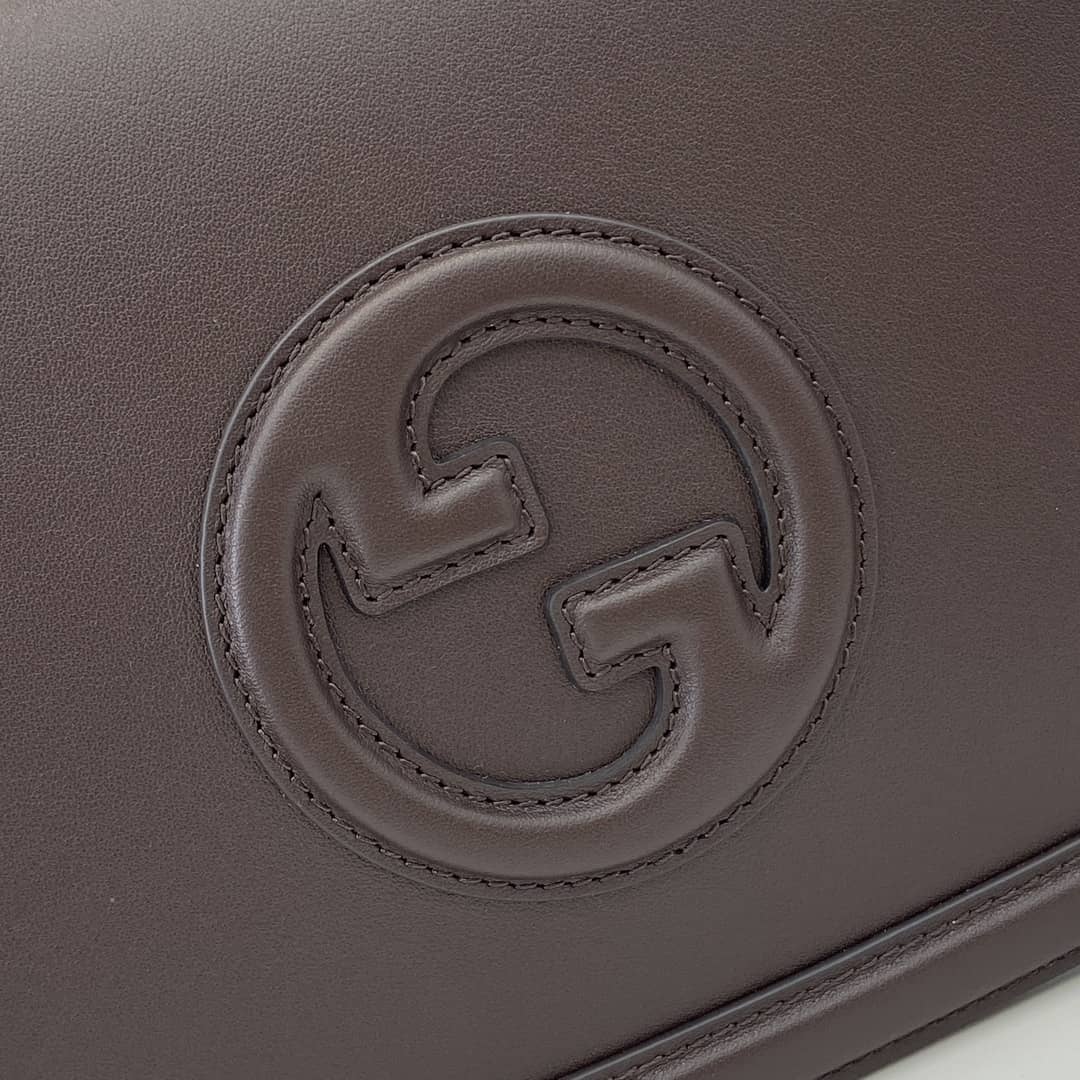 Gucci Blondie Leather Large Dark Brown Bag_5_163146 Gucci Blondie Leather Large Dark Brown Bag