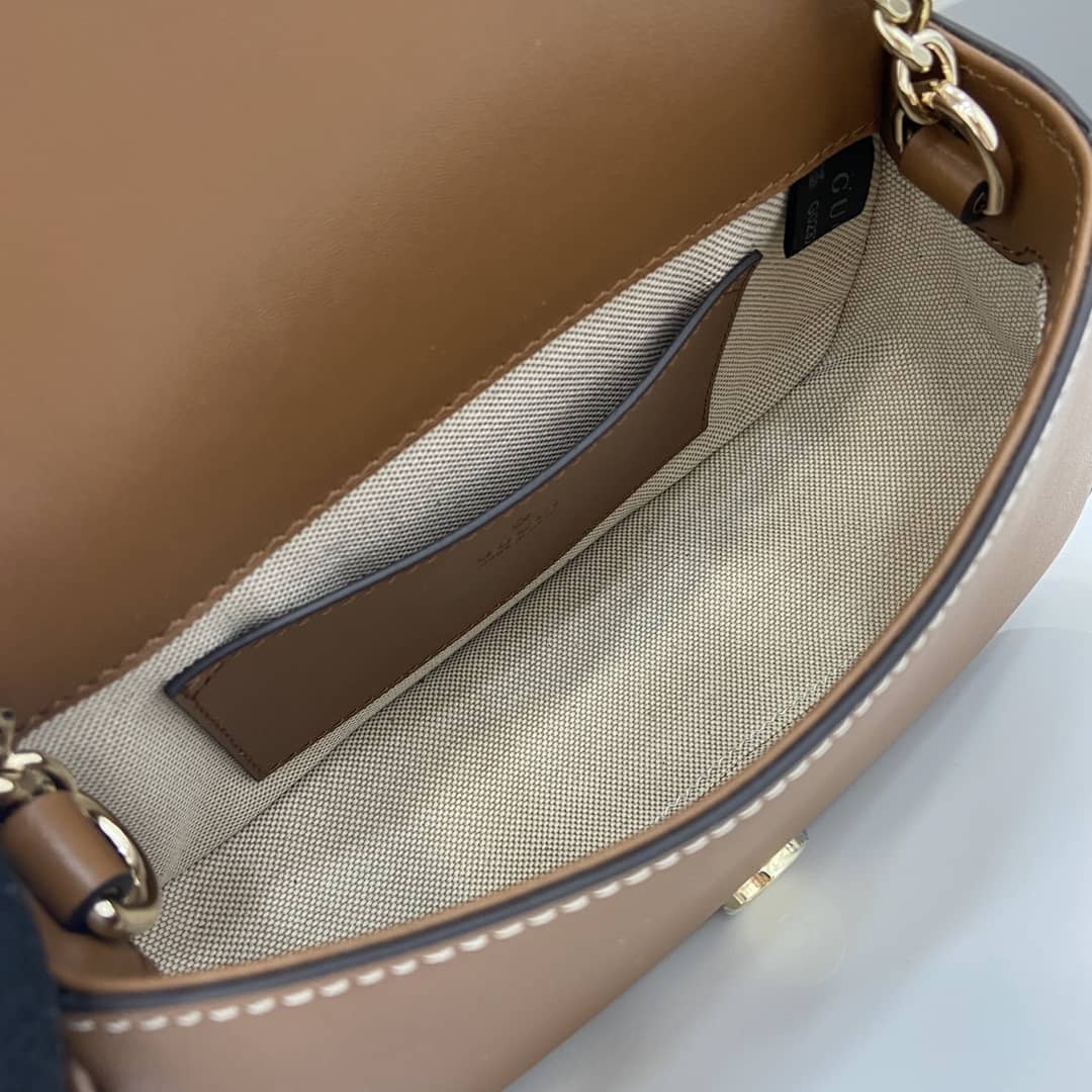 Gucci Blondie Leather Small Brown Shoulder Bag_7_163176 Gucci Blondie Leather Small Brown Shoulder Bag