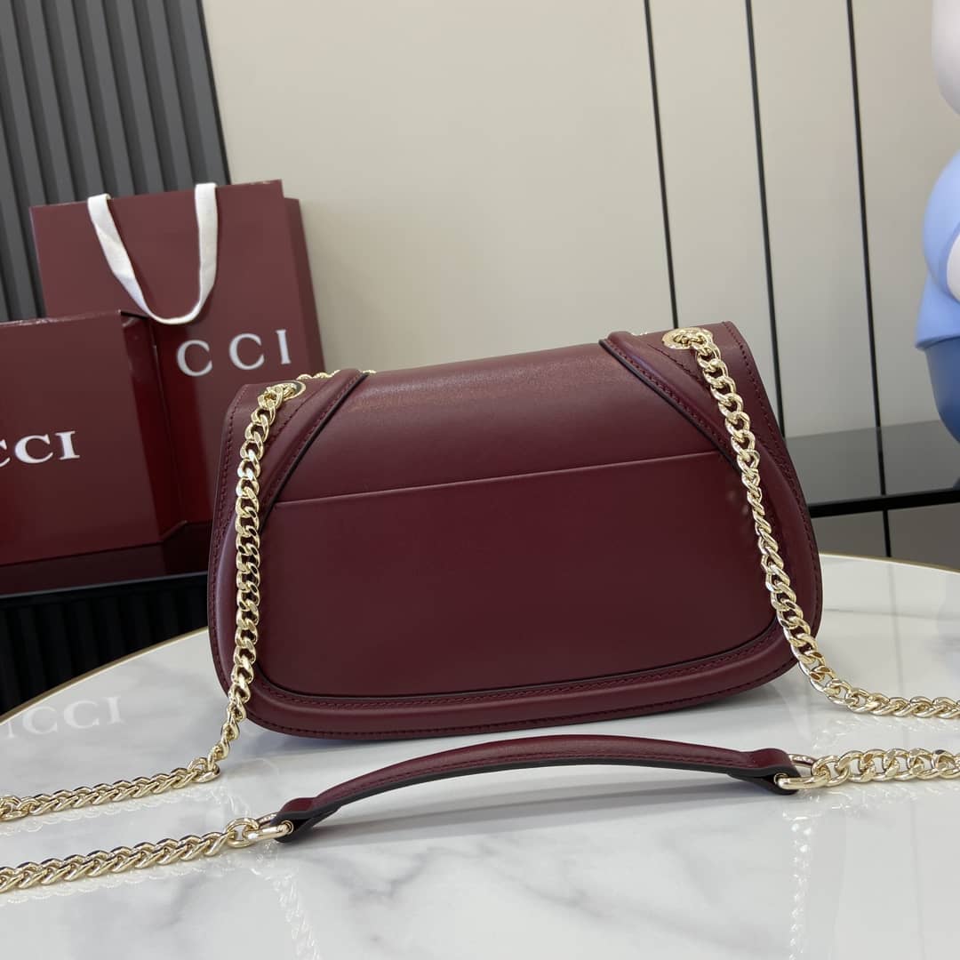 Gucci Blondie Leather Medium Red Bag 815715_1_163206 Gucci Blondie Leather Medium Red Bag 815715