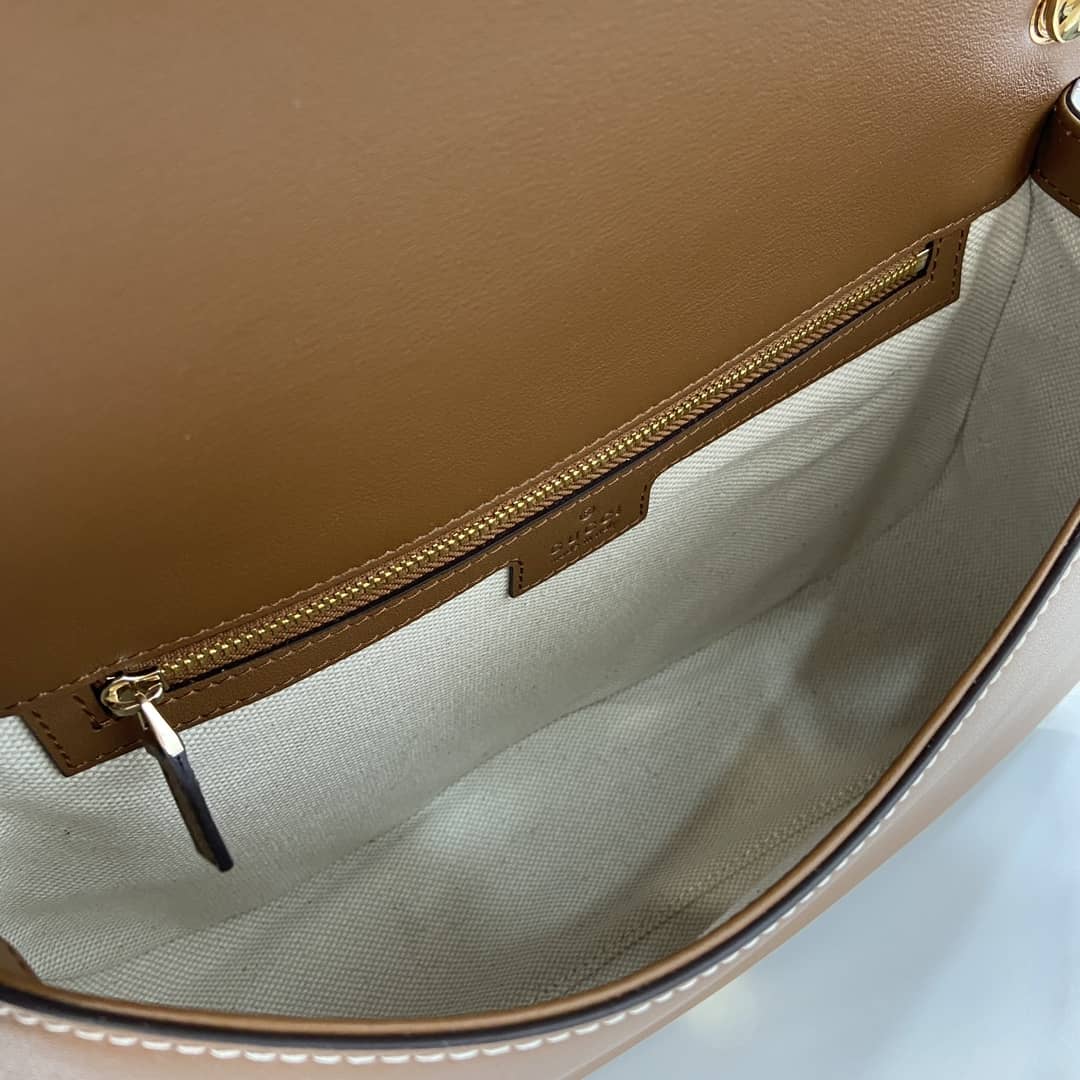 Gucci Blondie Canvas Large Beige Brown Bag 815719_7_163226 Gucci Blondie Canvas Large Beige Brown Bag 815719
