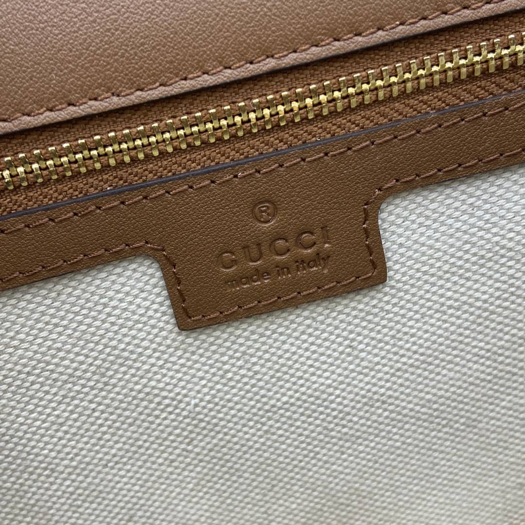 Gucci Blondie Canvas Large Beige Brown Bag 815719_8_163226 Gucci Blondie Canvas Large Beige Brown Bag 815719