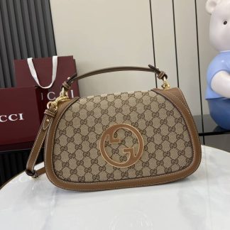 Gucci Blondie Monogram GG Large Brown Bag 815719