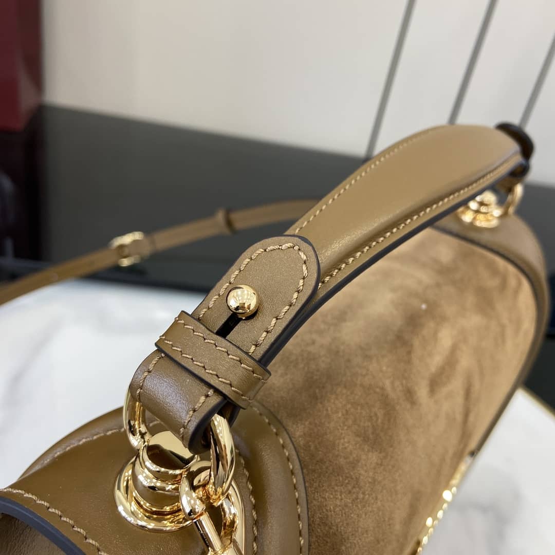 Gucci Blondie Suede Large Brown Bag 815719_4_163246 Gucci Blondie Suede Large Brown Bag 815719