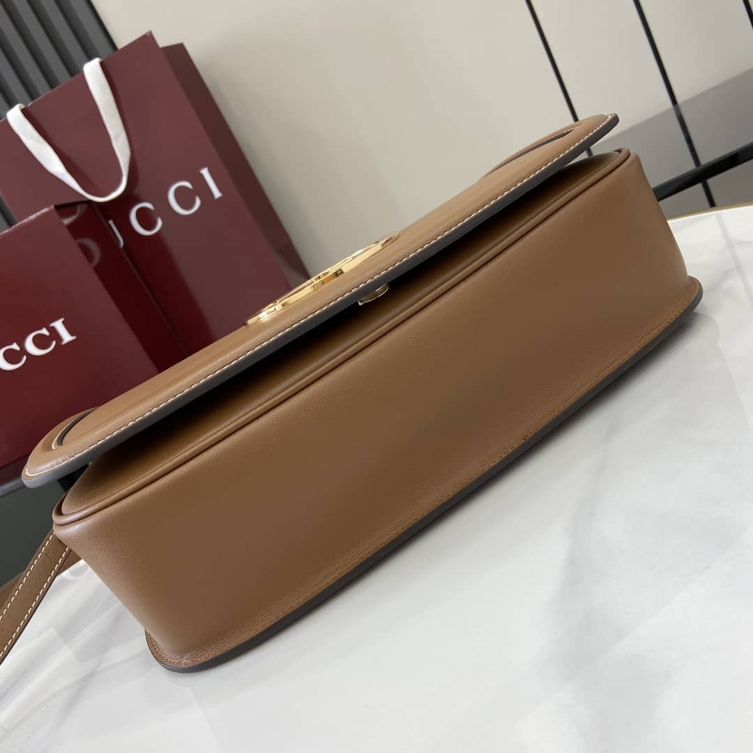 Gucci Blondie Leather Large Brown Bag 815719_3_163256 Gucci Blondie Leather Large Brown Bag 815719