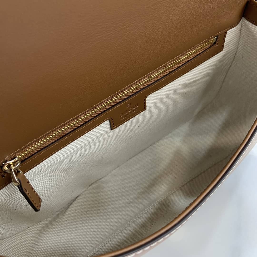 Gucci Blondie Leather Large Brown Bag 815719_7_163256 Gucci Blondie Leather Large Brown Bag 815719