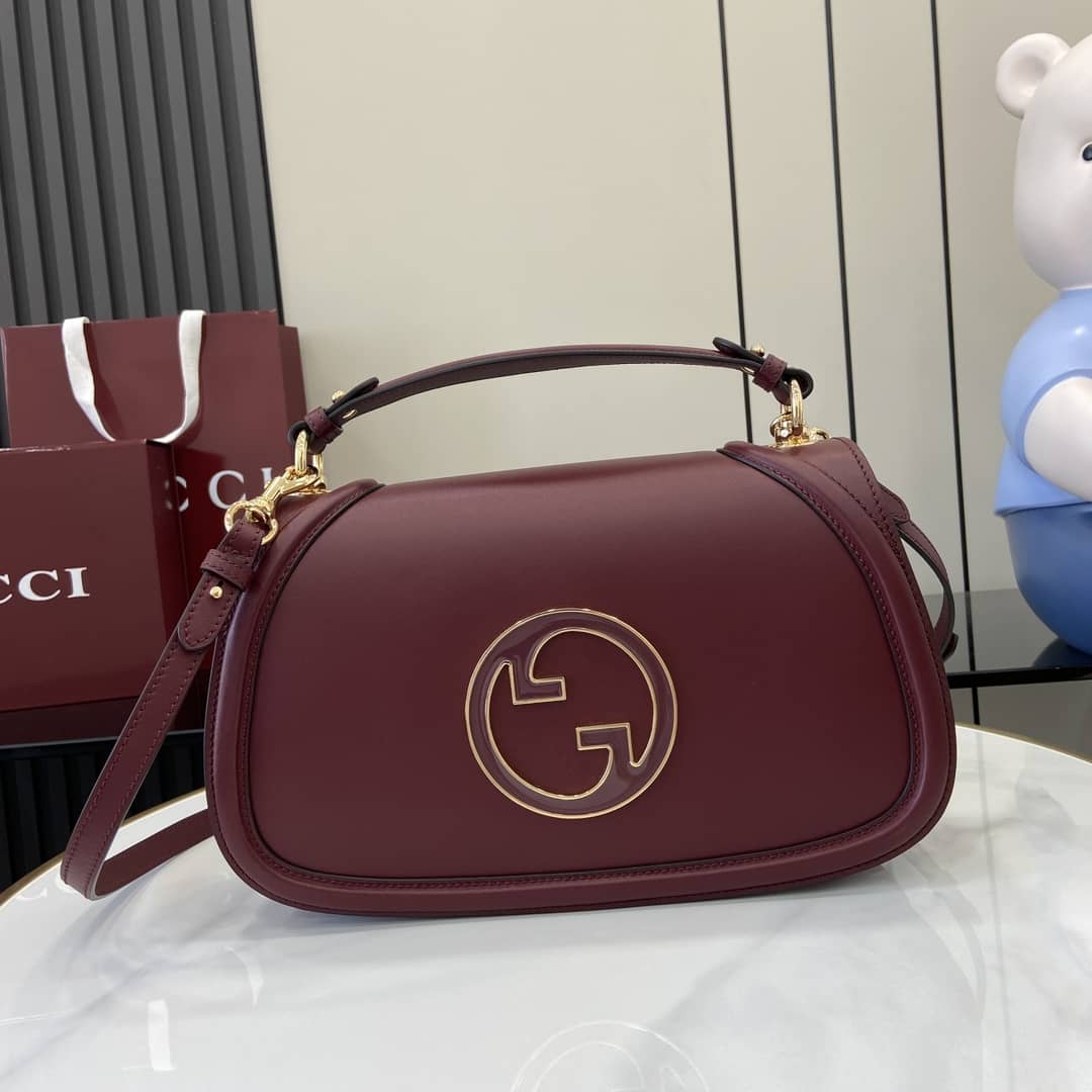 Gucci Blondie Leather Large Red Bag 815719_10_163266 Gucci Blondie Leather Large Red Bag 815719