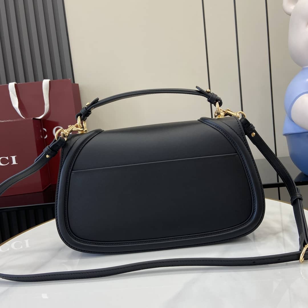 Gucci Blondie Leather Large Black Bag 815719_2_163276 Gucci Blondie Leather Large Black Bag 815719