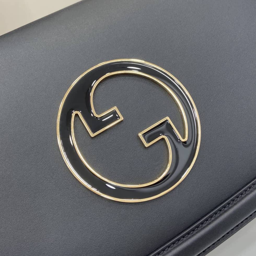 Gucci Blondie Leather Large Black Bag 815719_5_163276 Gucci Blondie Leather Large Black Bag 815719