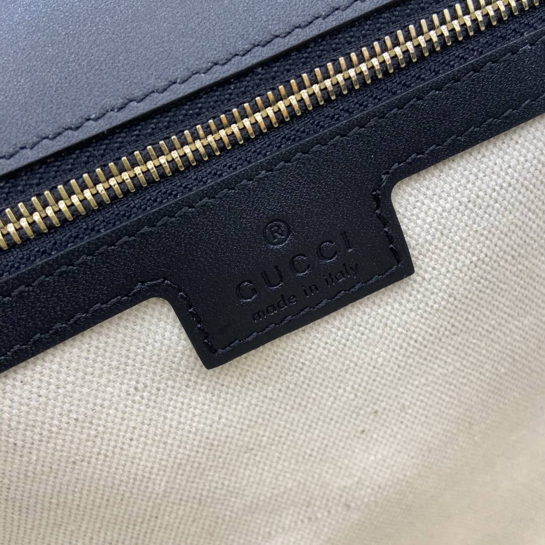 Gucci Blondie Leather Large Black Bag 815719_8_163276 Gucci Blondie Leather Large Black Bag 815719
