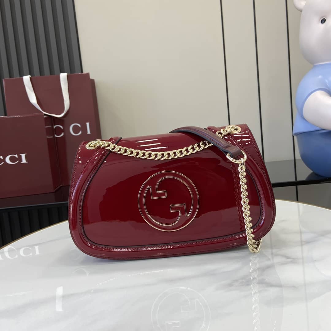 Gucci Blondie Patent Leather Medium Red Bag_10_163306 Gucci Blondie Patent Leather Medium Red Bag