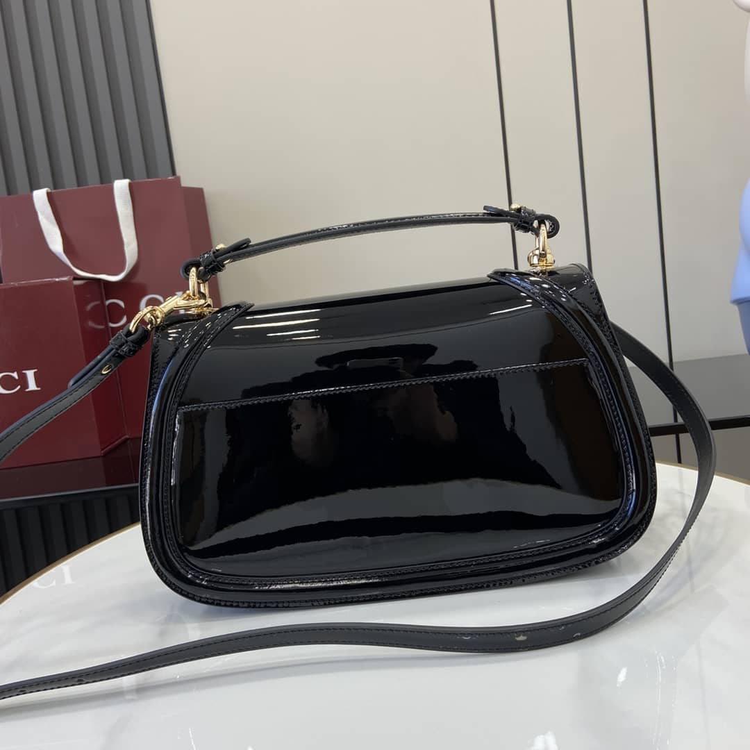 Gucci Blondie Patent Leather Large Black Bag_1_163336 Gucci Blondie Patent Leather Large Black Bag