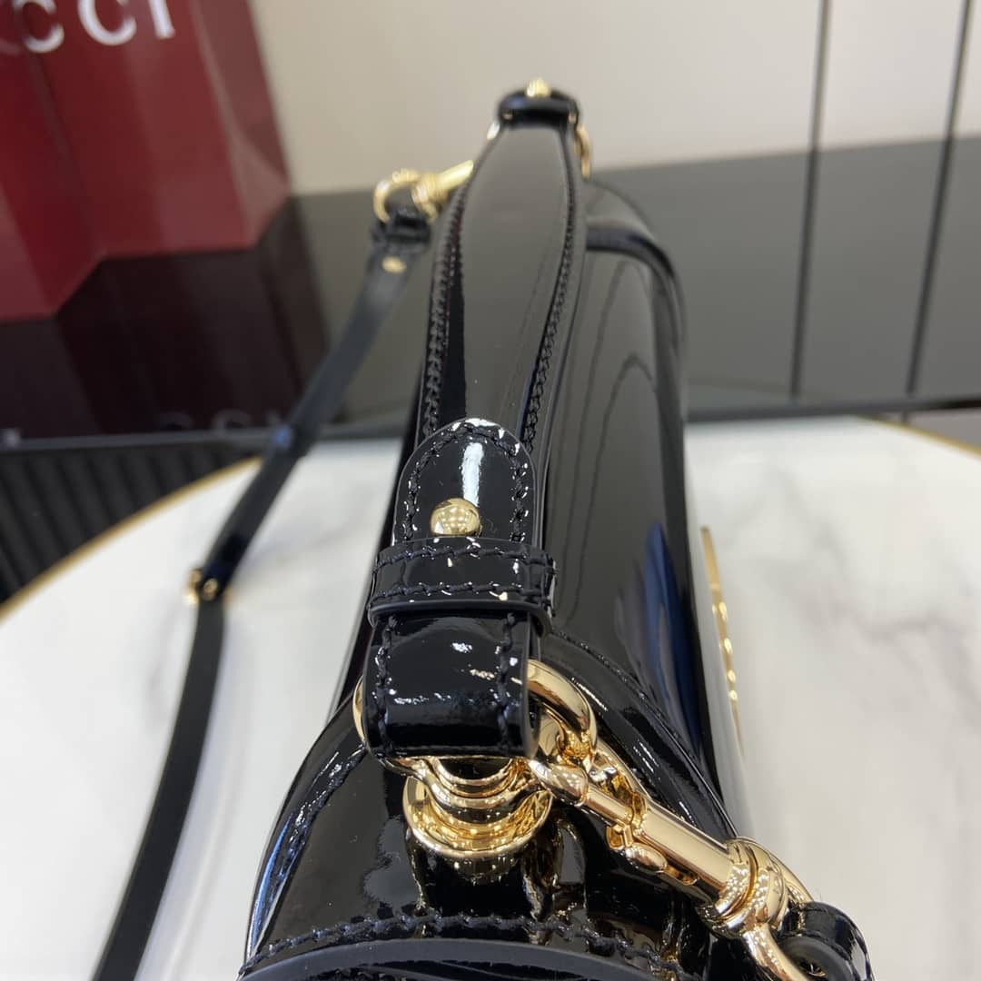 Gucci Blondie Patent Leather Large Black Bag_4_163336 Gucci Blondie Patent Leather Large Black Bag