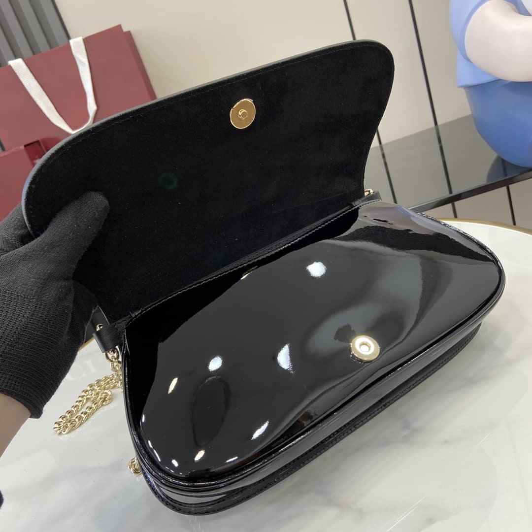 Gucci Blondie Patent Leather Small Black Bag_6_163356 Gucci Blondie Patent Leather Small Black Bag