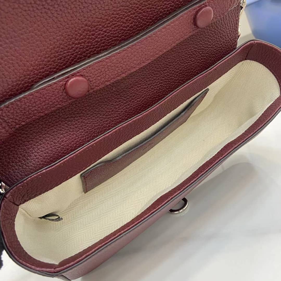 Gucci Leather Small Red Crossbody Bag 821623_7_163376 Gucci Leather Small Red Crossbody Bag 821623
