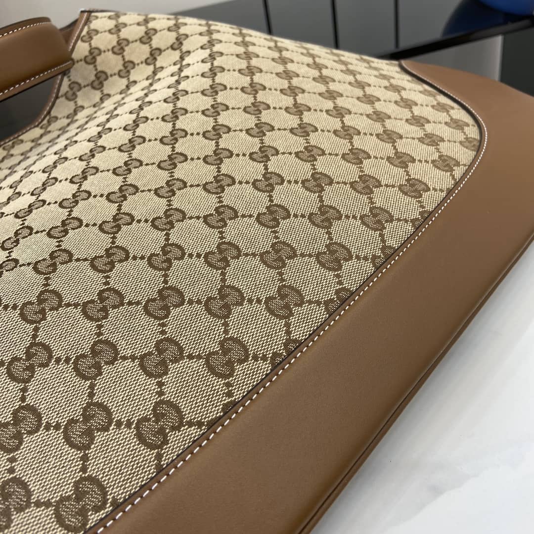 Gucci B Monogram Canvas Large Brown Hobo Bag_5_163396 Gucci B Monogram Canvas Large Brown Hobo Bag
