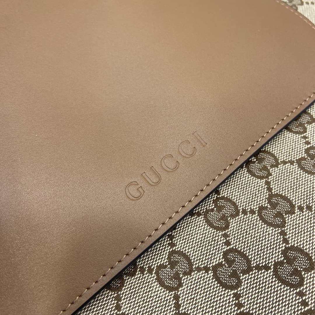 Gucci B Monogram Canvas Large Brown Hobo Bag_8_163396 Gucci B Monogram Canvas Large Brown Hobo Bag