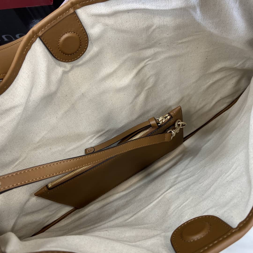 Gucci B Canvas Large Brown Hobo Bag 815924_7_163406 Gucci B Canvas Large Brown Hobo Bag 815924