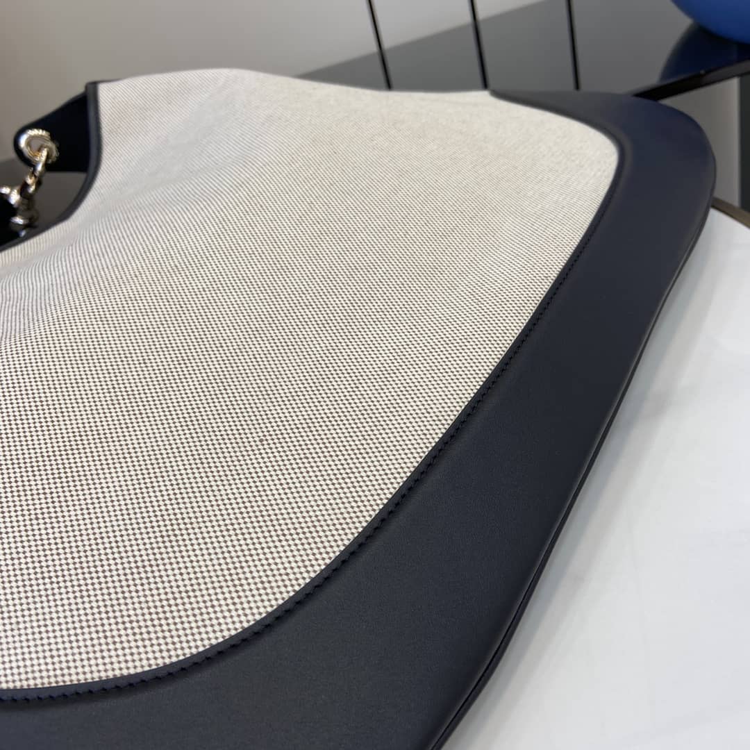 Gucci B Canvas Large Black Hobo Bag 815924_5_163416 Gucci B Canvas Large Black Hobo Bag 815924