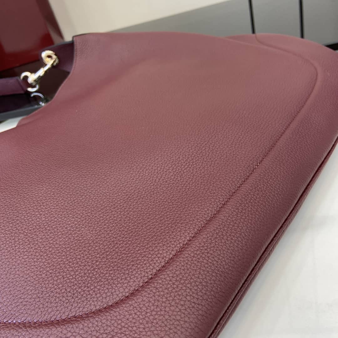 Gucci B Leather Large Red Hobo Shoulder Bag_5_163426 Gucci B Leather Large Red Hobo Shoulder Bag