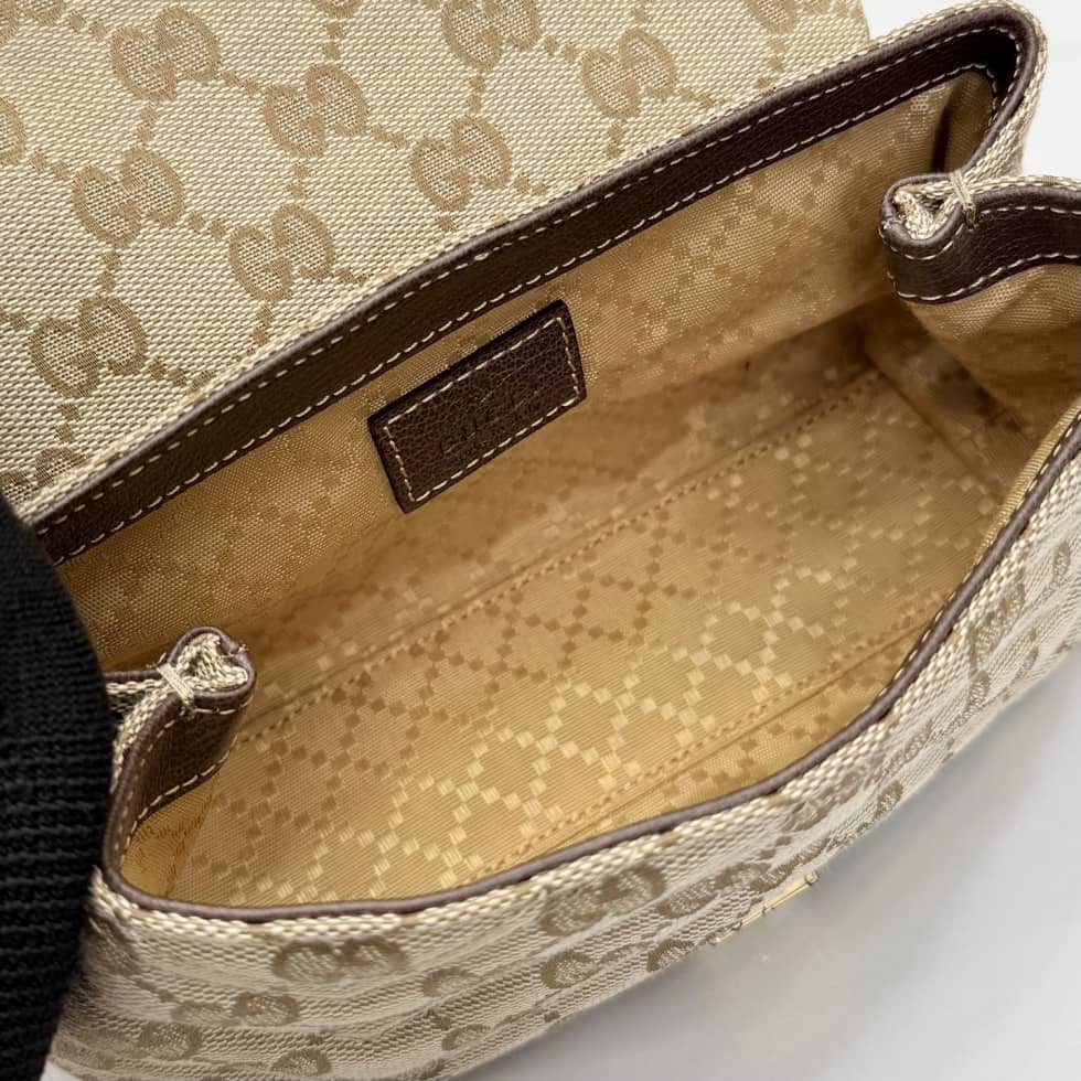 Gucci Marmont GG Canvas Mini Beige Bag 867360_7_163496 Gucci Marmont GG Canvas Mini Beige Bag 867360
