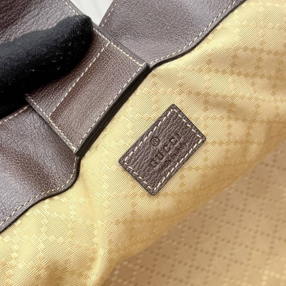 Gucci Marmont GG Canvas Medium Sand Brown Tote_8_163536 Gucci Marmont GG Canvas Medium Sand Brown Tote
