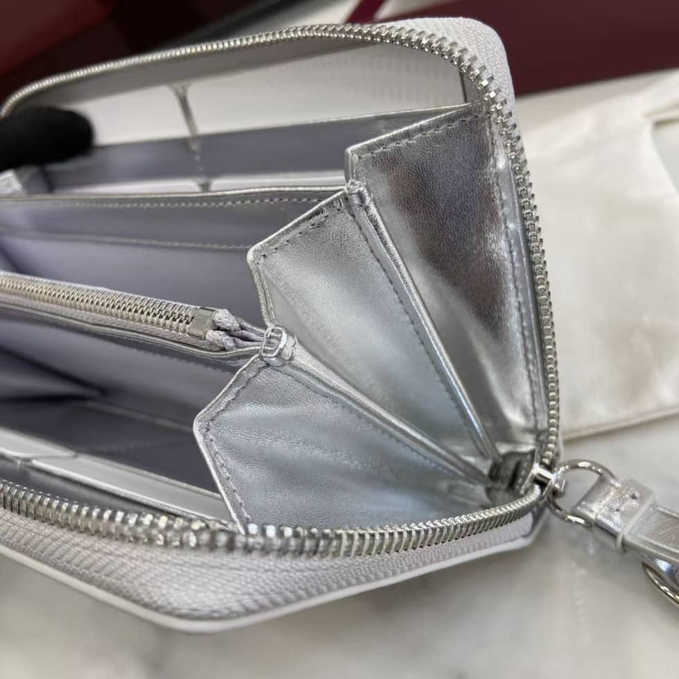 Gucci GG Emblem Beige Silver Zip Around Long Wallet_8_163566 Gucci GG Emblem Beige Silver Zip Around Long Wallet