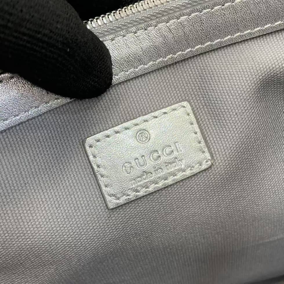 Gucci GG Emblem Large Beige Silver Tote Bag_8_163636 Gucci GG Emblem Large Beige Silver Tote Bag