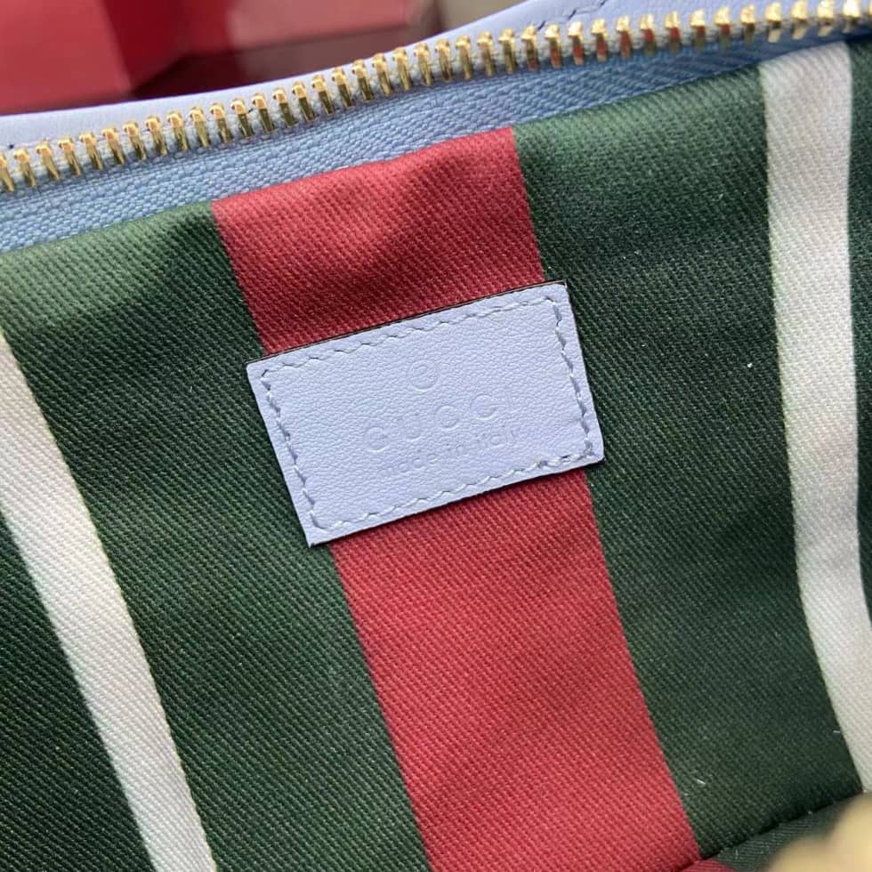 Gucci GG Canvas Super Mini Beige Blue Shoulder Bag_8_163716 Gucci GG Canvas Super Mini Beige Blue Shoulder Bag