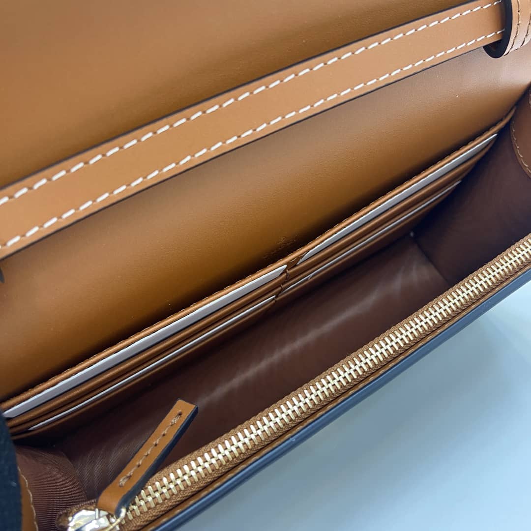 Gucci GG Emblem Beige Brown Wallet with Leather Strap_8_163926 Gucci GG Emblem Beige Brown Wallet with Leather Strap